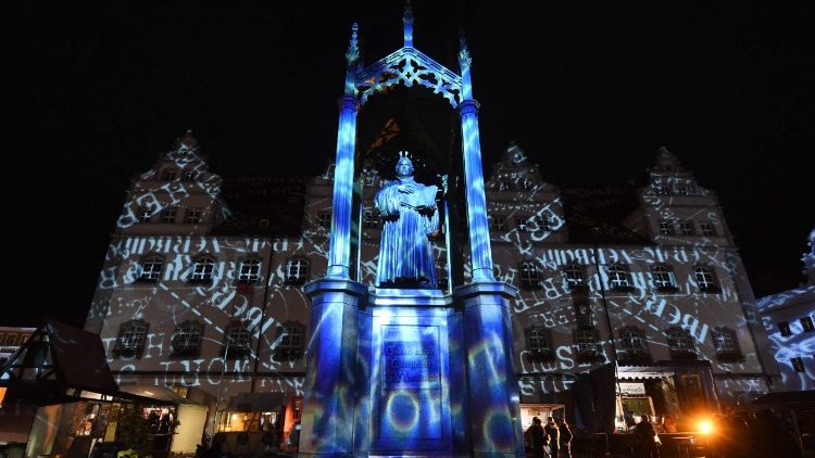Luther-Denkmal in Wittenberg