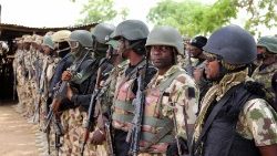 Nigerianische Soldaten