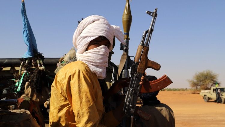 Kämpfer einer bewaffneten Gruppe in Mali, November 2020