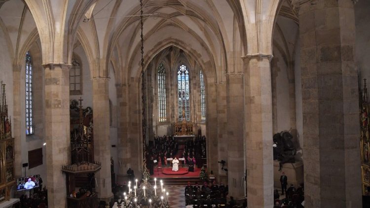 Papst Franziskus (2013-25) besuchte 2021 Bratislava