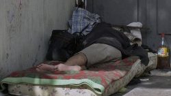 Obdachloser in Buenos Aires - Aufnahme vom November letzten Jahres