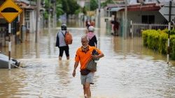 马来西亚遭遇洪水袭击