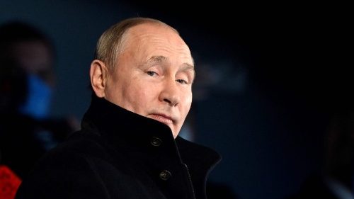 Beim Friedensgebet geht es vor allem um ihn: Russlands Präsident Putin