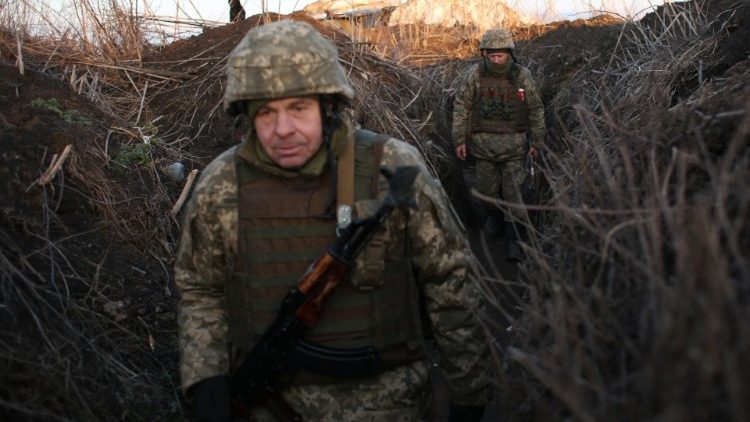 पूर्वी यूक्रेन का युद्धग्रस्त क्षेत्र 