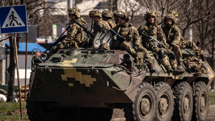 Ukrainische Soldaten