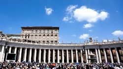 教皇フランシスコによる2022年6月29日のお告げの祈り　バチカン・聖ペトロ広場