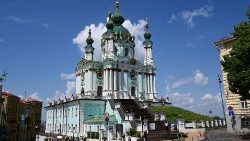 L'église Saint-André de Kiev, propriété du Patriarcat œcuménique de Constantinople, le 30 juin 2022. 