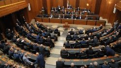 A parliamentary assembly in Beirut, Lebanon