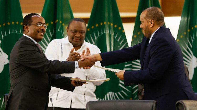 Acordo de Pret&oacute;ria para a regi&atilde;o do Tigray