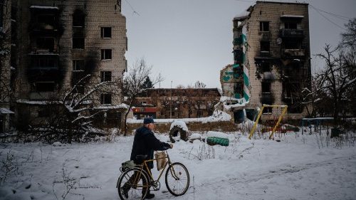 O frio intenso na Ucrânia já chegou