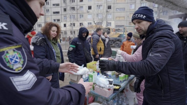 Assistenza alla popolazione di Dnipro