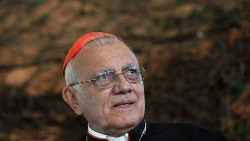 Le cardinal Baltazar Porras, archevêque émérite de Caracas. 