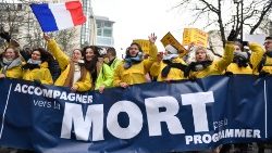 Người dân Pháp trong cuộc tuần hành vì sự sống (22/1/2023)
