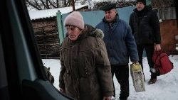 Ukraine: Menschen im Bann von Frost und Krieg
