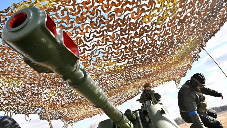 Ukrainische Militärübungen nahe bei der Grenze zu Belarus