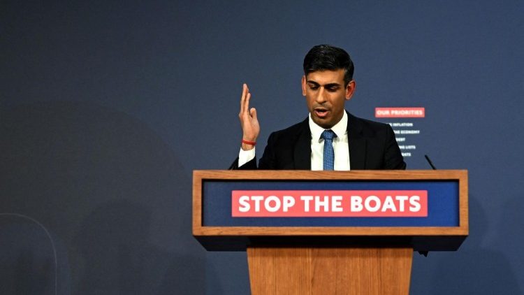 Premier Rishi Sunak erklärt seine Initiative