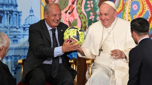 Papež vystoupil na setkání nadace Scholas Occurrentes, věnovanému vzdělávání a ekologii