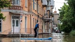 In Cherson - eine Aufnahme vom 8. Juni