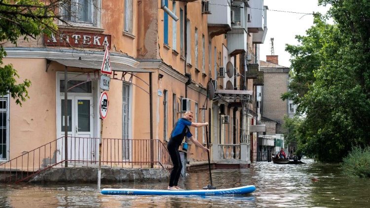In Cherson - eine Aufnahme vom 8. Juni