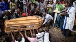 Beisetzung eines Opfers