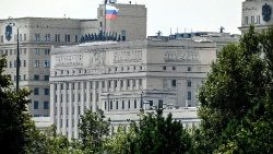 The Russian Defence Ministry headquarters in Moscow
