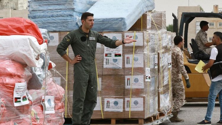 Msaada kutoka Yorda umefika Libya kutokana na mafuriko na kimbunga Daniel.
