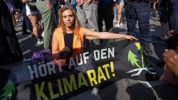 Eine Demonstration von „Fridays for Future" in Österreich 
