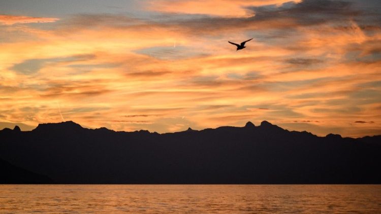 Der Genfer See, Aufnahme vom 3. Oktober