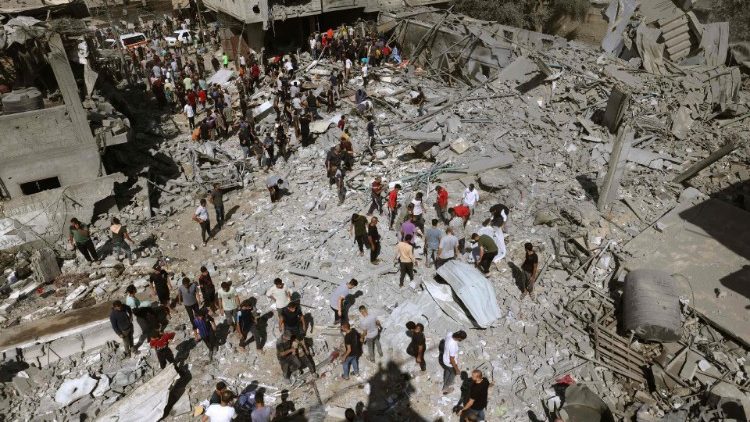 Destrucción en Gaza