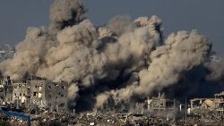 Un'immagine della zona nord di Gaza, oggi 15 novembre