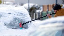 Heftiger Schneefall in Wien - für Wohnungslose können winterliche Temperaturen tödlich sein