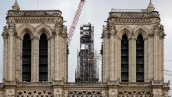Die Kathedrale Notre Dame, ein historisches Wahrzeichen von Paris