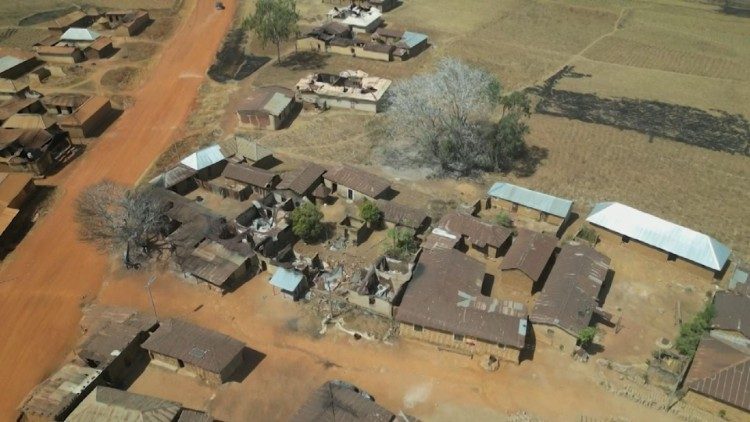 Un village de l'État du Plateau au Nigéria, après l'attaque du 26 décembre.