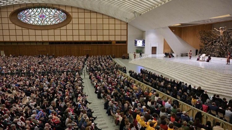 Die vatikanische Audienzhalle
