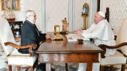 Pope Francis receives President José Manuel Ramos-Horta of Timor-Leste