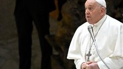 Le Pape François lors de l'audience générale de ce mercredi 24 janvier. 