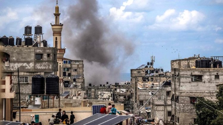 Una imagen del conflicto en la Franja de Gaza