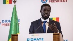 Senegal's newly elected president, Bassirou Diomaye Faye 