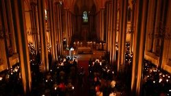 Ostermesse in einer Kirche in Beijing