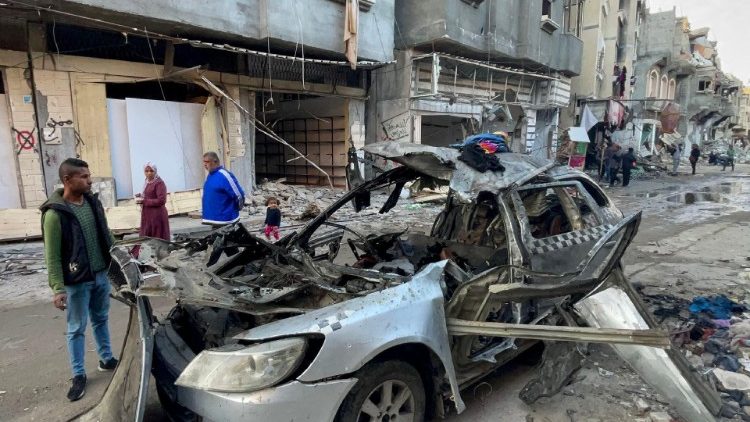 Il luogo dell'attentato dove hanno perso la vita i figli del leader di Hamas