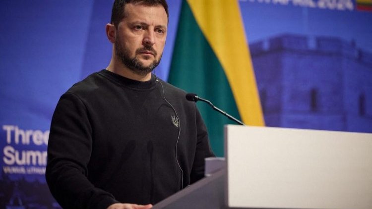 Il presidente ucraino Volodymyr Zelensky