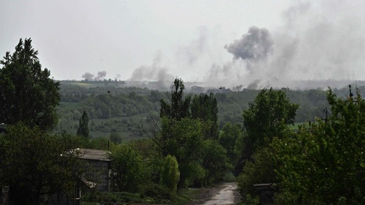 An der Kriegsfront in der Ostukraine