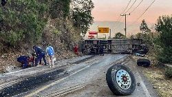 An der Unglücksstelle