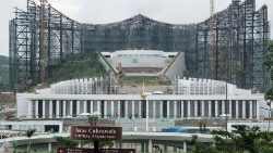 Die Riesenbaustelle im indonesischen Borneo