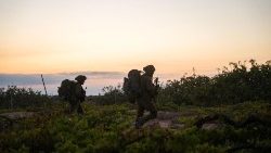 Soldados en la Franja de Gaza