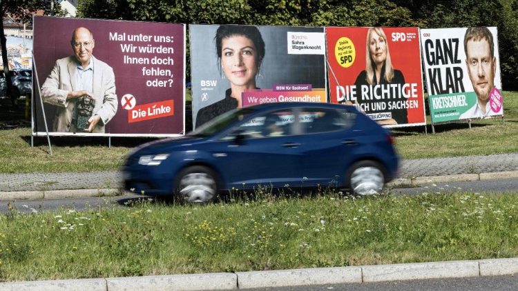  Wahlplakate in Sachsen