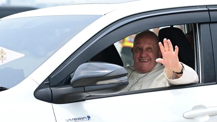 Der Papst in Jakarta