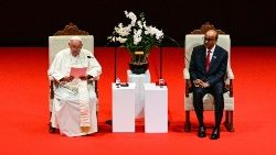 教宗會見新加坡當局