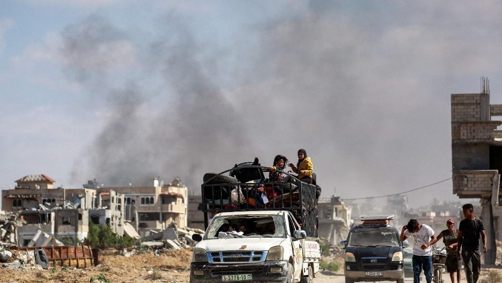 Em Gaza toda a população infantil está em estado de insegurança alimentar grave devido ao conflito em andamento (AFP)