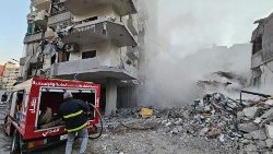I sobborghi di Beirut bombardati nelle ultime ore dagli israeliani